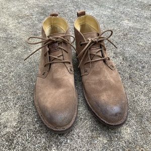 Bussola Sevilla Chukka Boots, Taupe, Size 40
